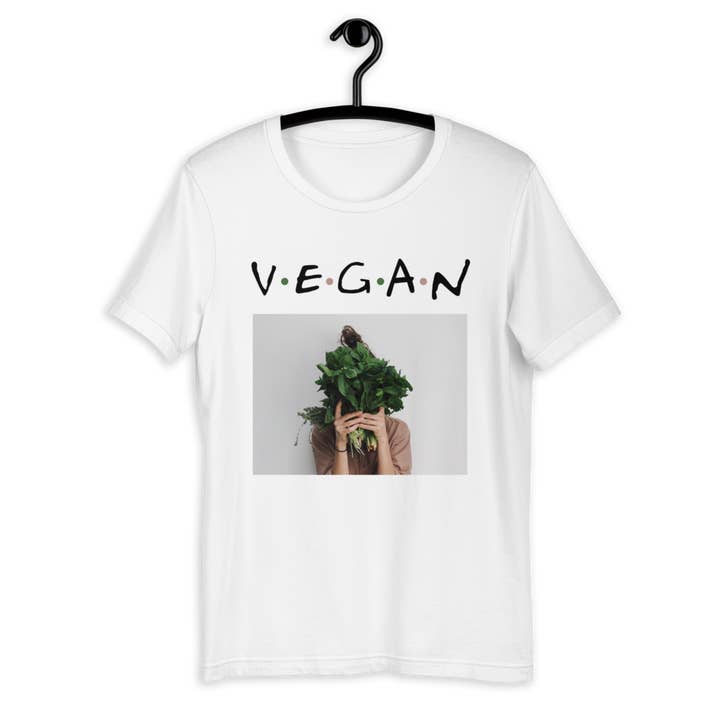 VEGANCLO - Wholesale Screen Printed T-Shirt - Unisex - V E G A N | Unisex T-Shirt5