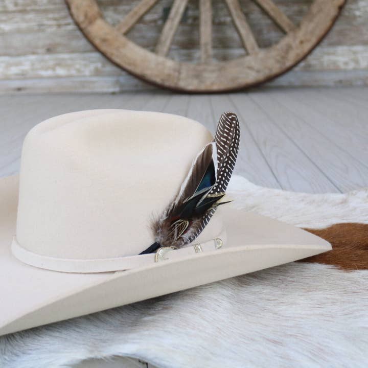 Willow Lane Hat Co. - Vendita all'ingrosso Accessori per cappelli - Donna - Cappello in piuma Accent - Durango