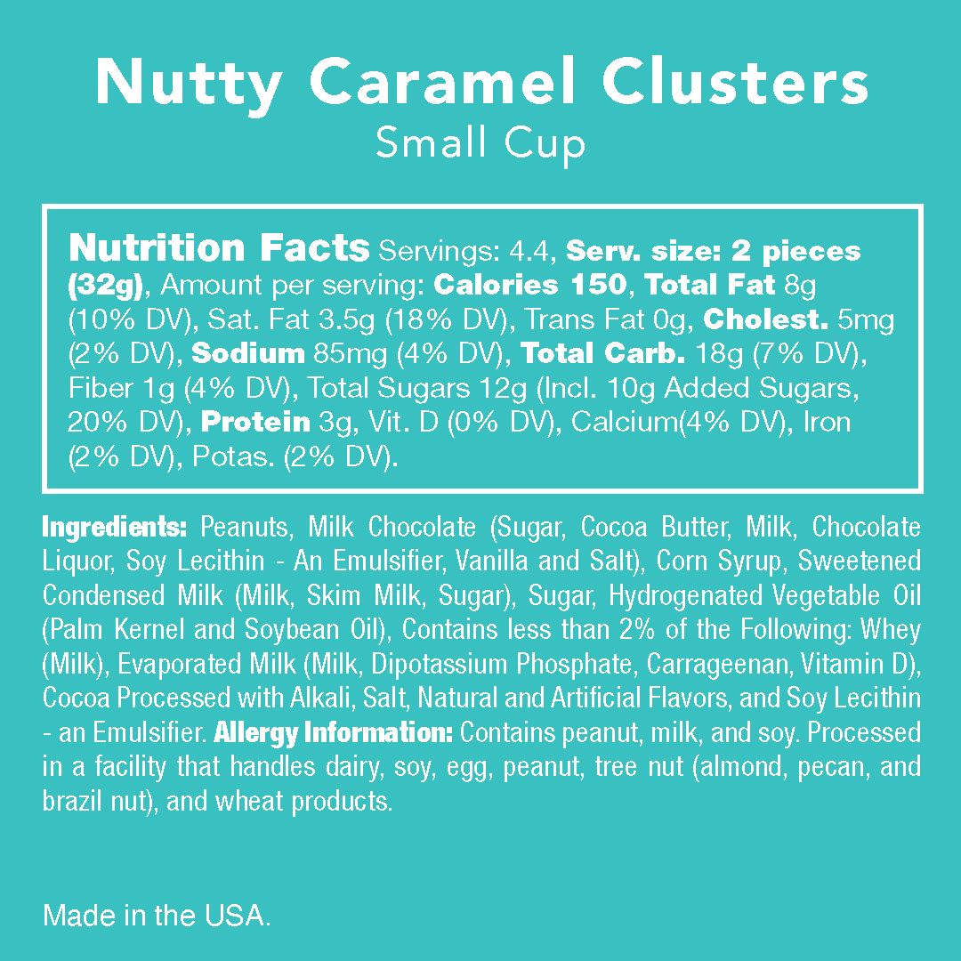 Candy Club - Wholesale Chocolate Covered Sweets - Nutty Caramel Clusters3