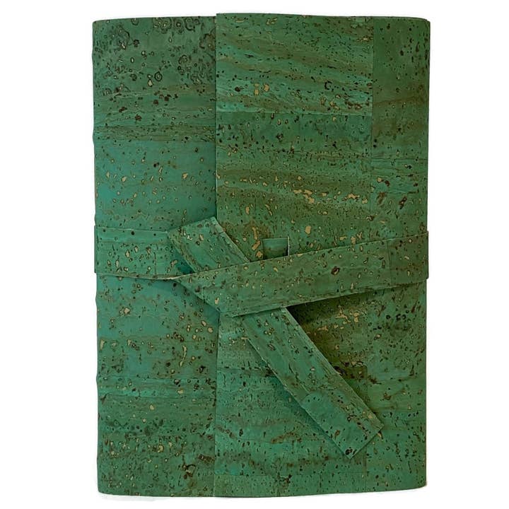 Green Cork Notebook, Eco-Friendly Sustainable and Vegan for wholesale by Absolutely EVO