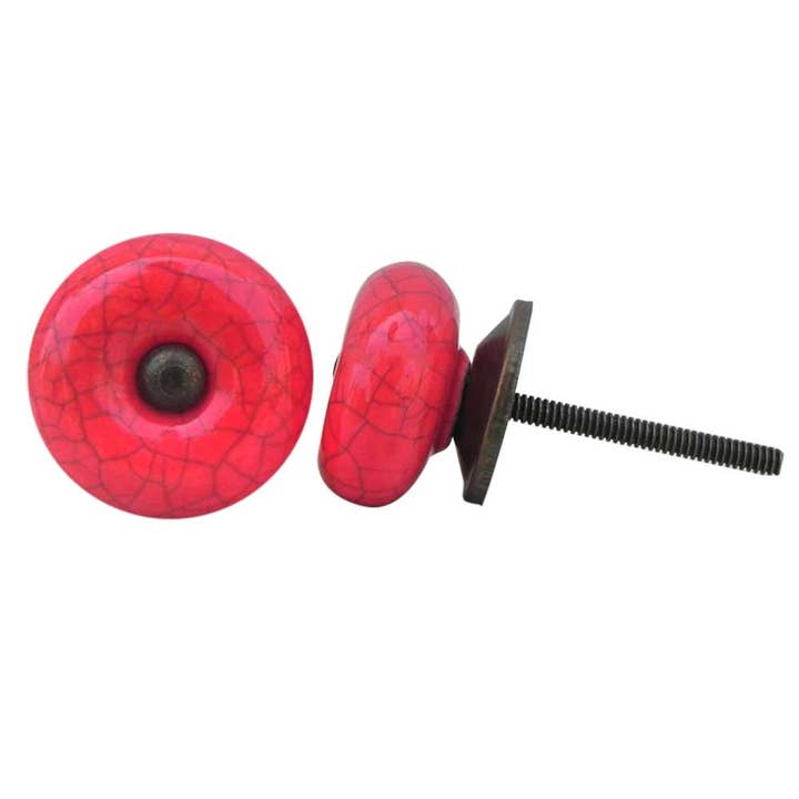 Tiradores de cocina de cerámica con pomo y cajón Farmhouse de 6 piezas para venta al por mayor de Daana Paani LLC