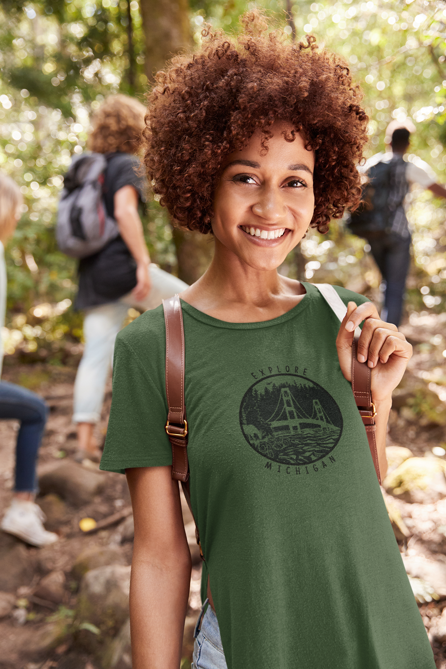 5th Season - Wholesale Screen Printed T-Shirt - Unisex - Explore Michigan Unisex Tee1