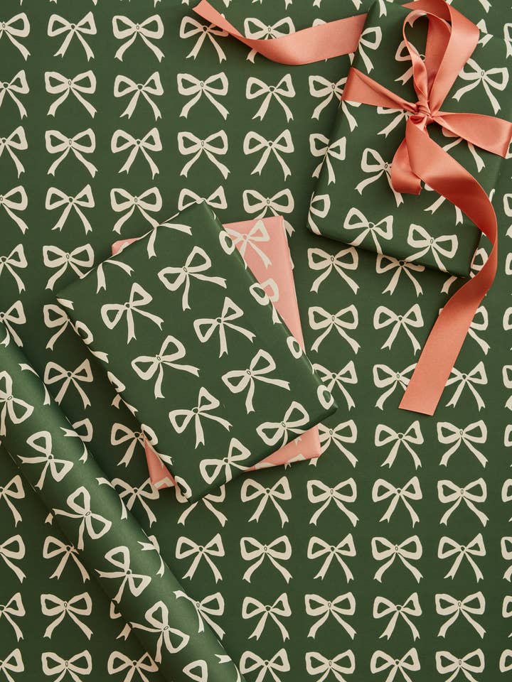 Embrulhos de Presente Verdes por atacado de Heather Evelyn