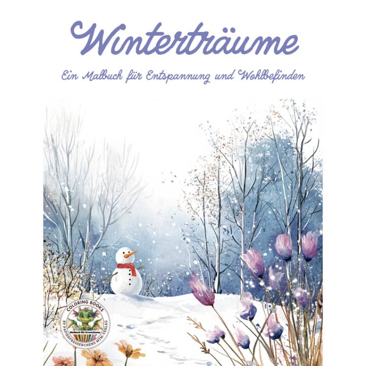 Sonhos de Inverno - Livro de Colorir para Relaxamento por atacado de Papierfresserchens MTM-Verlag