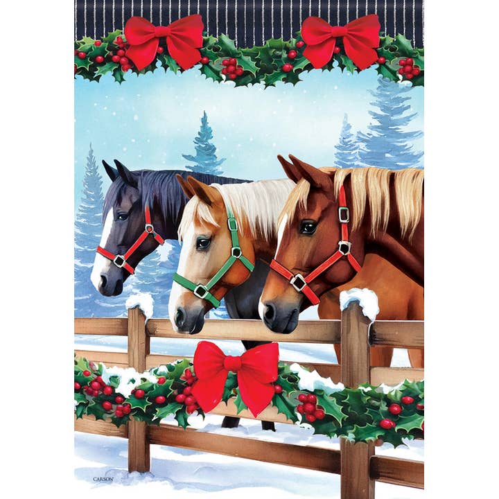 FlagTrends by Carson - Wholesale Flag - "Festive Trio" Garden Durasoft™ Flag