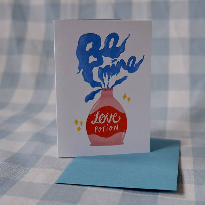 Biglietto d'amore romantico Be Mine per la vendita all'ingrosso da parte di Amy B-W