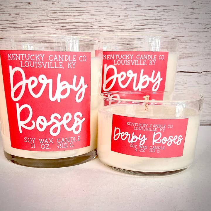 Derby Rosiers pour la vente par Kentucky Candle Co.