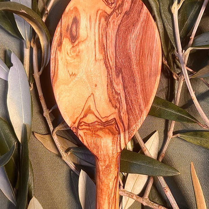 ZINE & LYNE - Wholesale Kitchen Spoon - Long olive wood spoon6