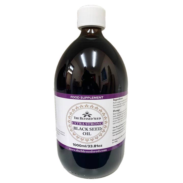 EXTRA STRONG Black Seed Oil – 1 Litre for wholesale by The Blessed Seed - Black Seed Oil Specialists