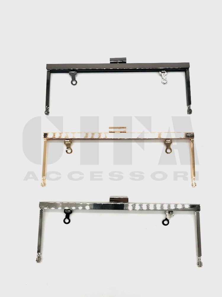 Gifa Accessori - Vente Fermoir - Clic clac avec fermeture rectangulaire 20 cm3