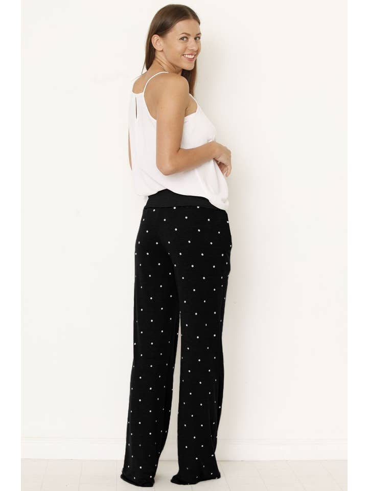 EG fashion - Wholesale Pants - Women's - Polka Dot Drawstring Pants4