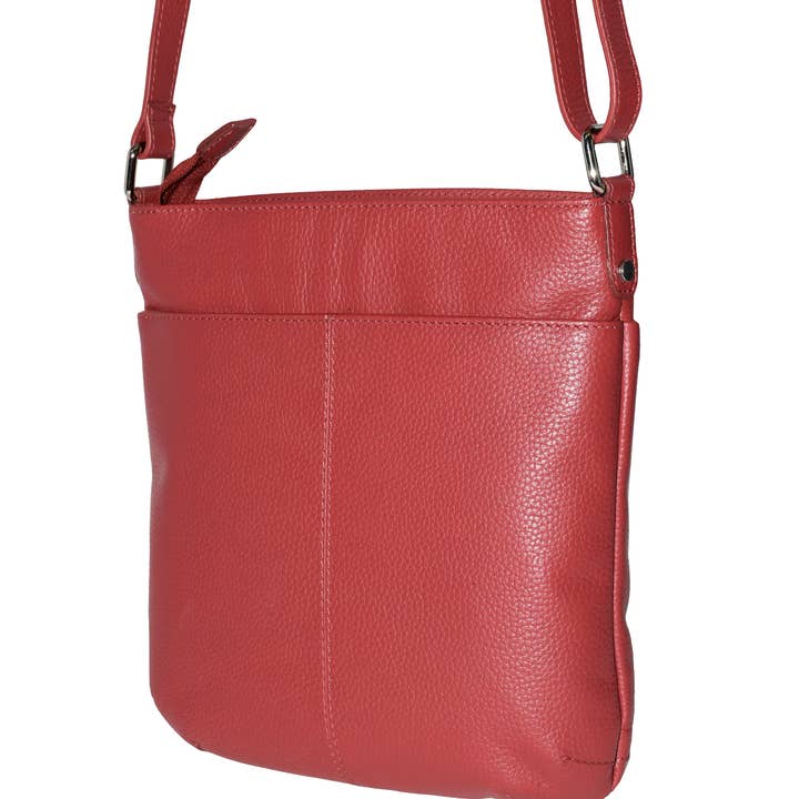 Club Rochelier - Wholesale Crossbody Bag - Women's - Ladies' Leather Top Zipper Crossbody Bag13