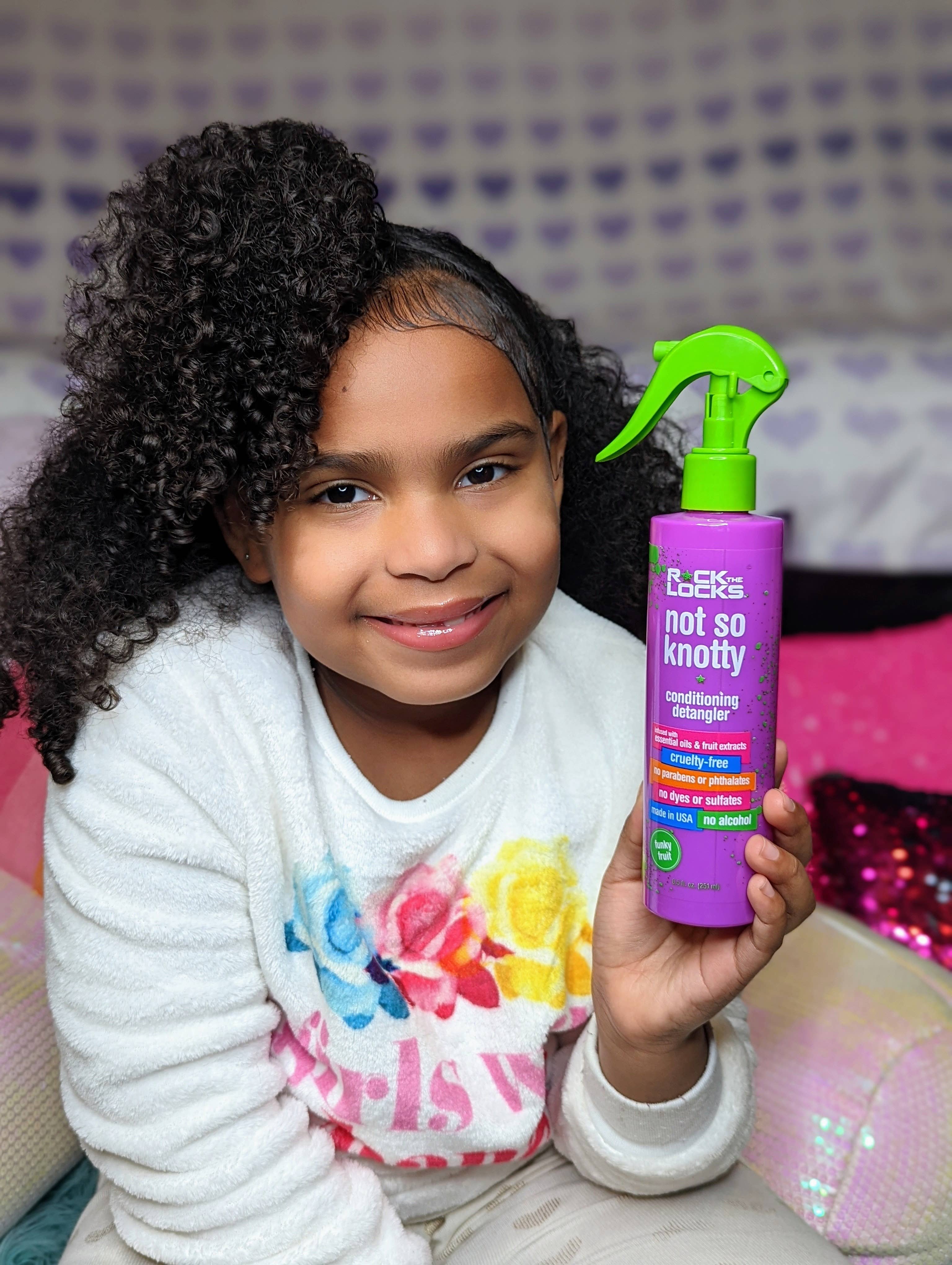 Rock the Locks - Wholesale Hair Leave-In Conditioner - Funky Fruit Detangler2