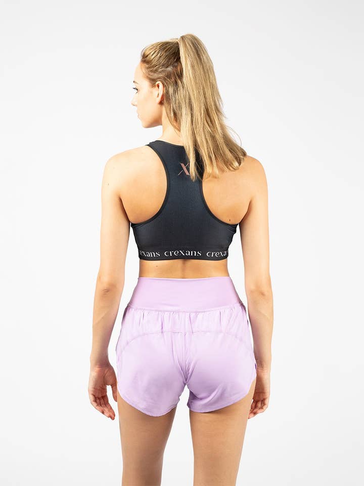 Shorts de corrida femininos por atacado de CREXANS