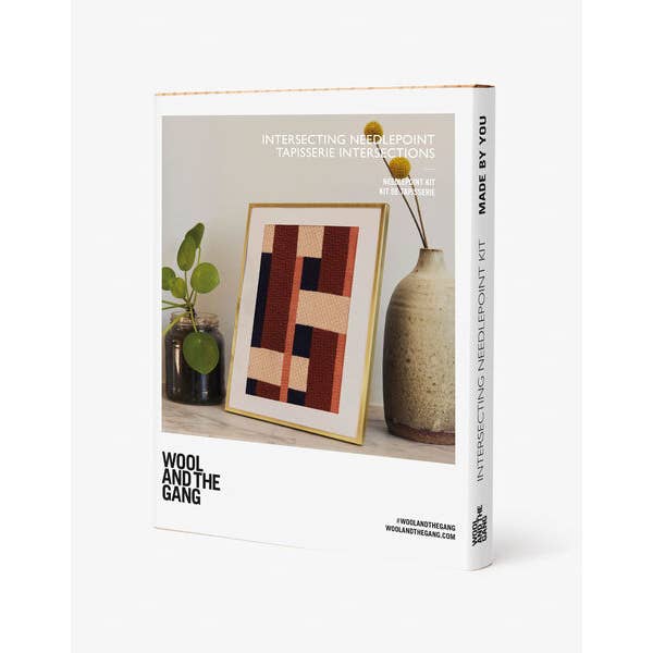 DMC - Wholesale Embroidery/Cross Stitch Supplies - Wool and the Gang Intersecting Needlepoint Kit2