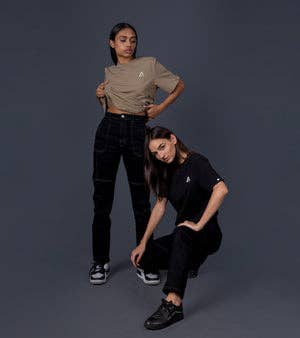 Black Carpenter Straight Leg Jeans for wholesale on Faire4