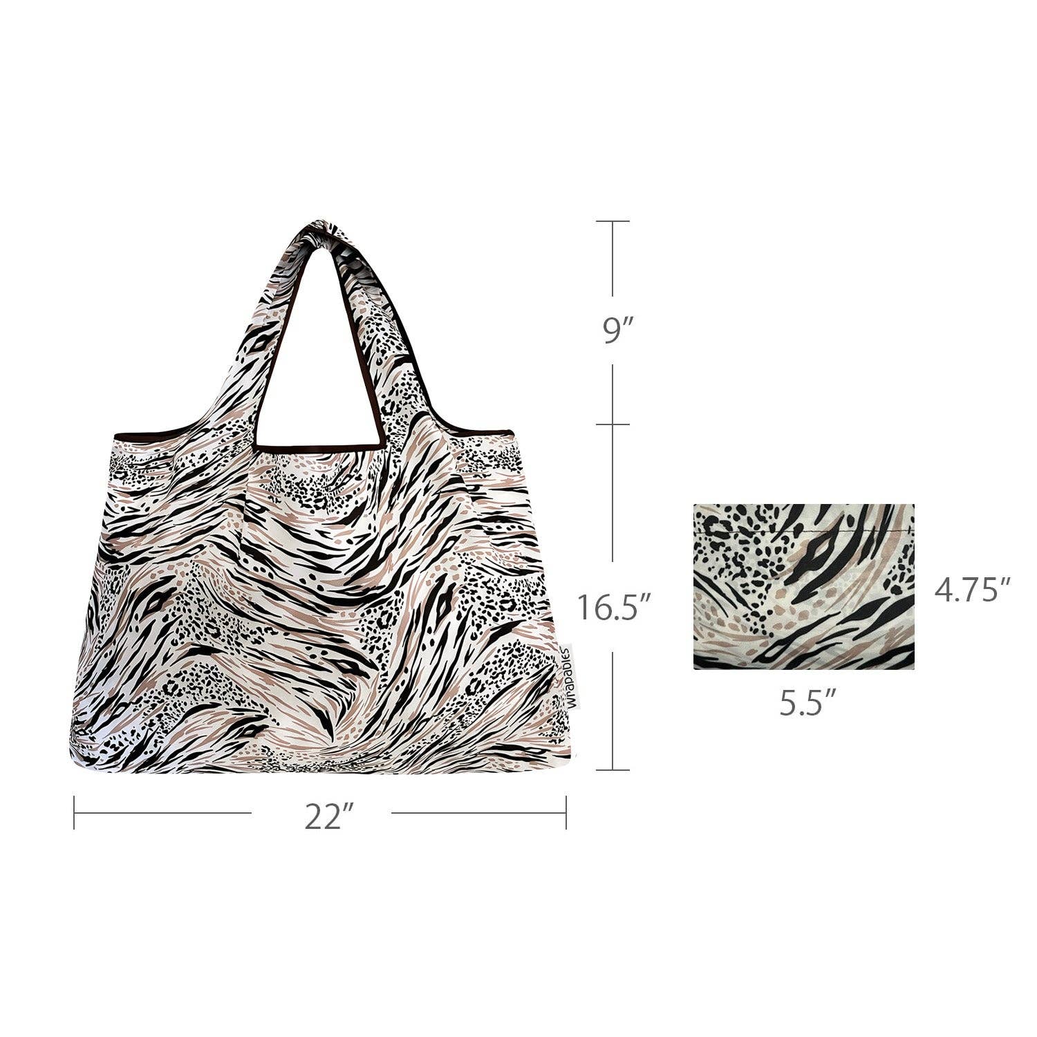 Wrapables.com - Wholesale Grocery/Shopping Bag - Wrapables Large Foldable Tote Nylon Reusable Grocery Bags151