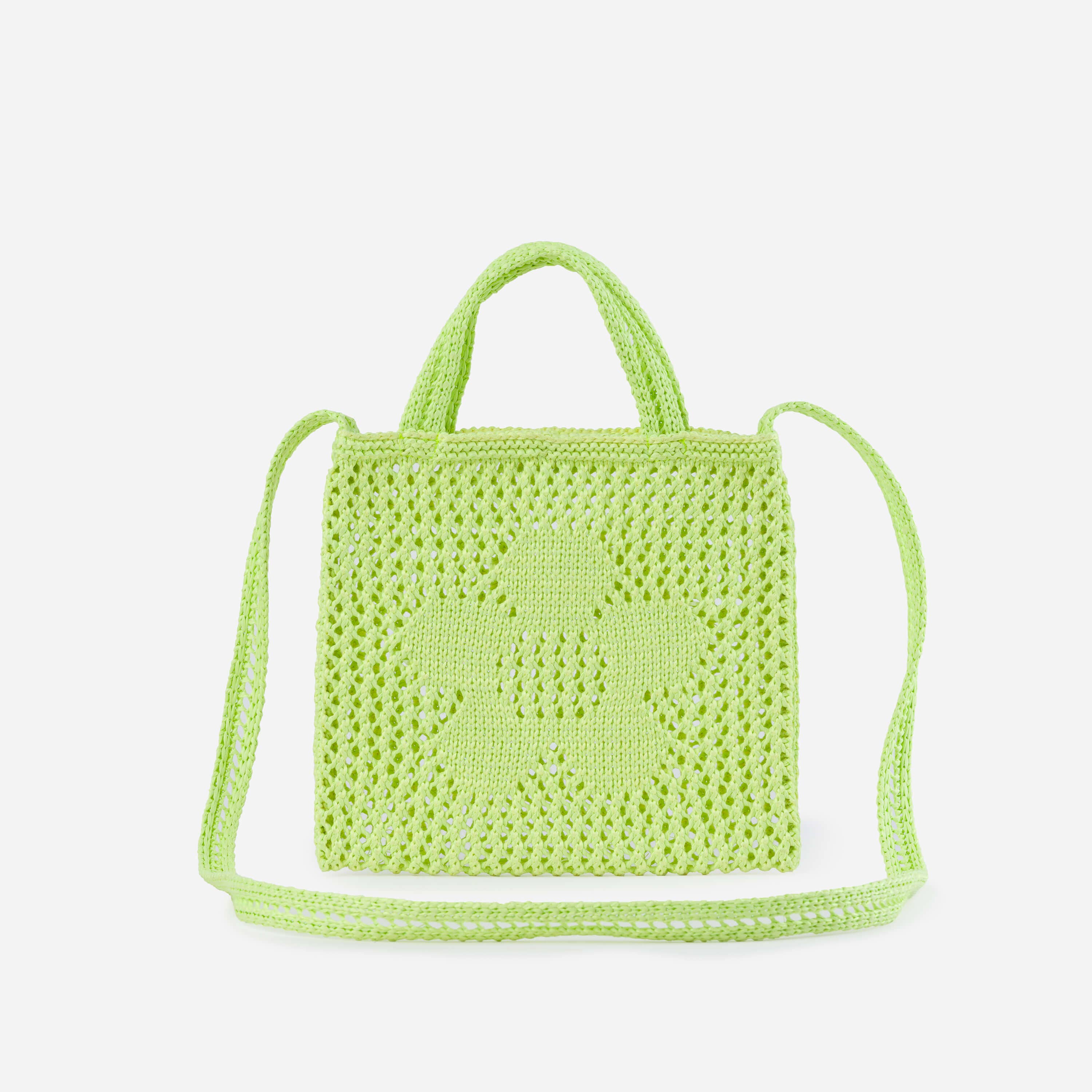 VERLOOP | knits - Wholesale Tote Bag - Women's - Flower Mini Raffia Tote9