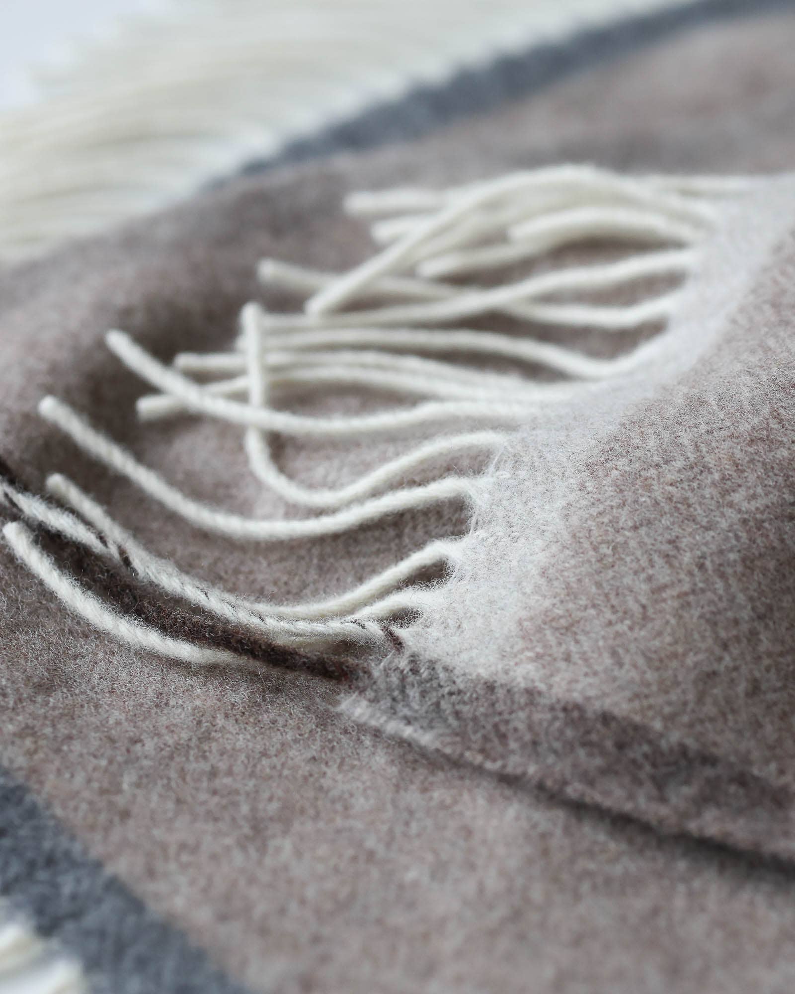 MoST - Wholesale Throw blanket - Merino/cashmere Throw Blanket MILANO - brown2