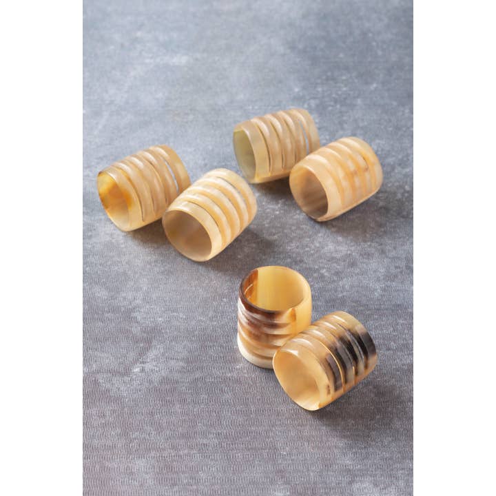 GAURI KOHLI - Wholesale Napkin Ring - Regal Napkin Rings, Set of 6