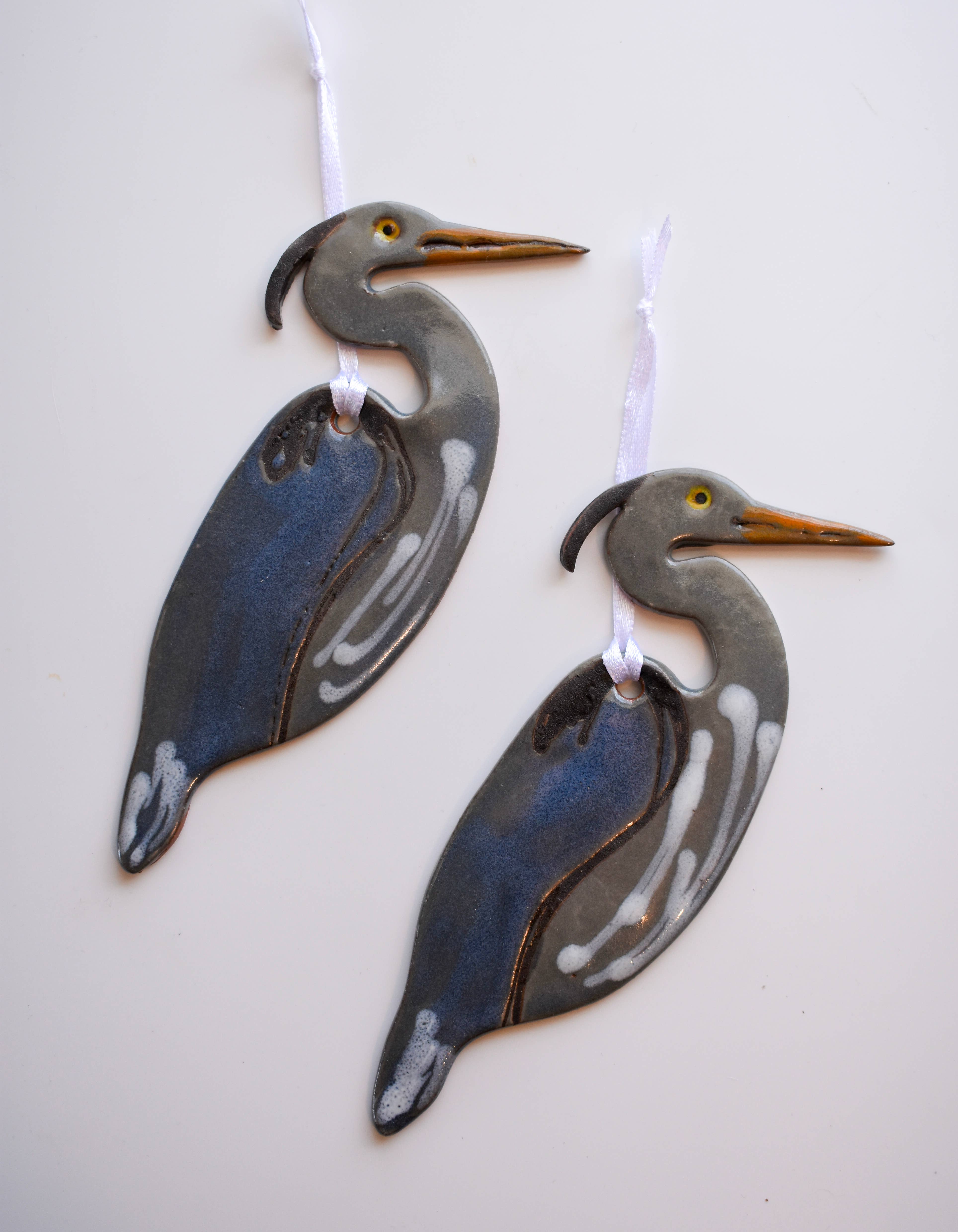 Wayne Village Pottery - Wholesale Ornament - Great Blue Heron1