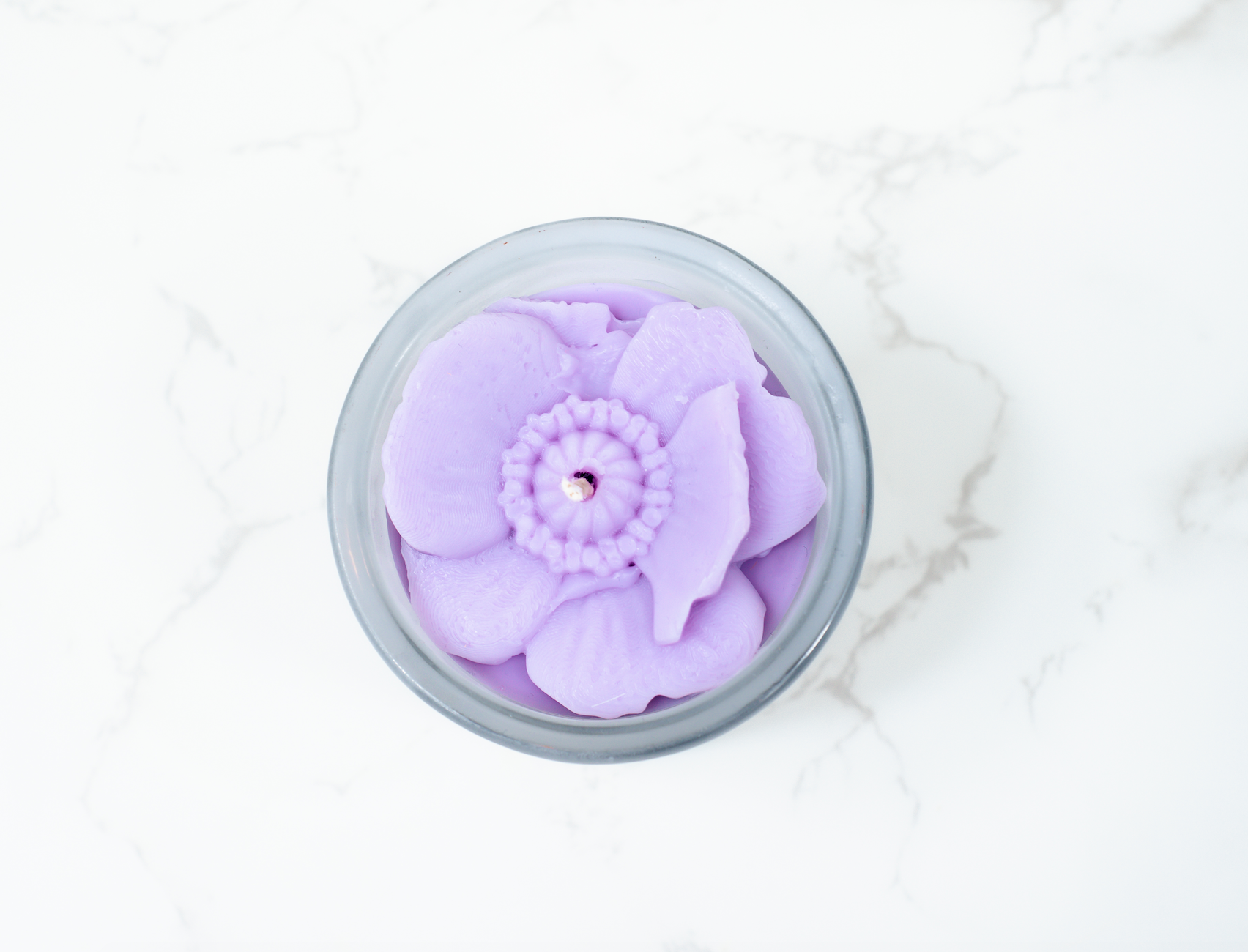 Multifaceted™ Artisan Candles - Wholesale Novelty Candle - Poppy Flower Candle, Eco -Friendly Candle - multiple sizes0