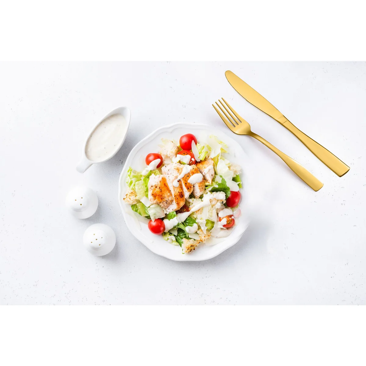 J&V TEXTILES - Wholesale Flatware Set - 40 Piece Stainless Steel Silverware Set for 828