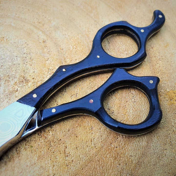 STERNSTEIGER – Großhandel Haarscheren – Sternsteiger Schwert-Haarschere in Vg-10 und Holzgriff3