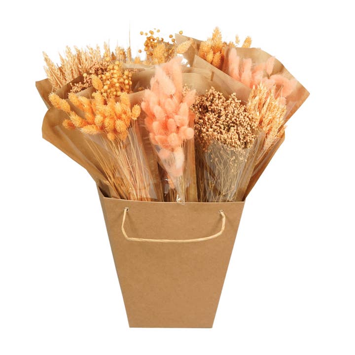 Dried Flowers Mono mix - Peach for wholesale by Wildflowers by Floriette