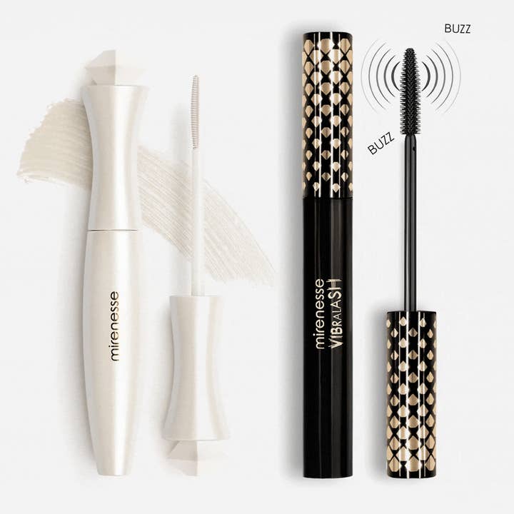 Mascara tubolare automatico Vibralash Mega Volume+kit primer 4D per la vendita all'ingrosso da parte di Mirenesse