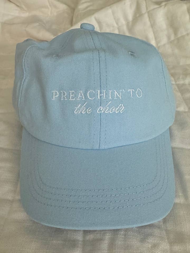 Classic Baseball Cap | Preachin’ to the choir for wholesale by Heirloom Field
