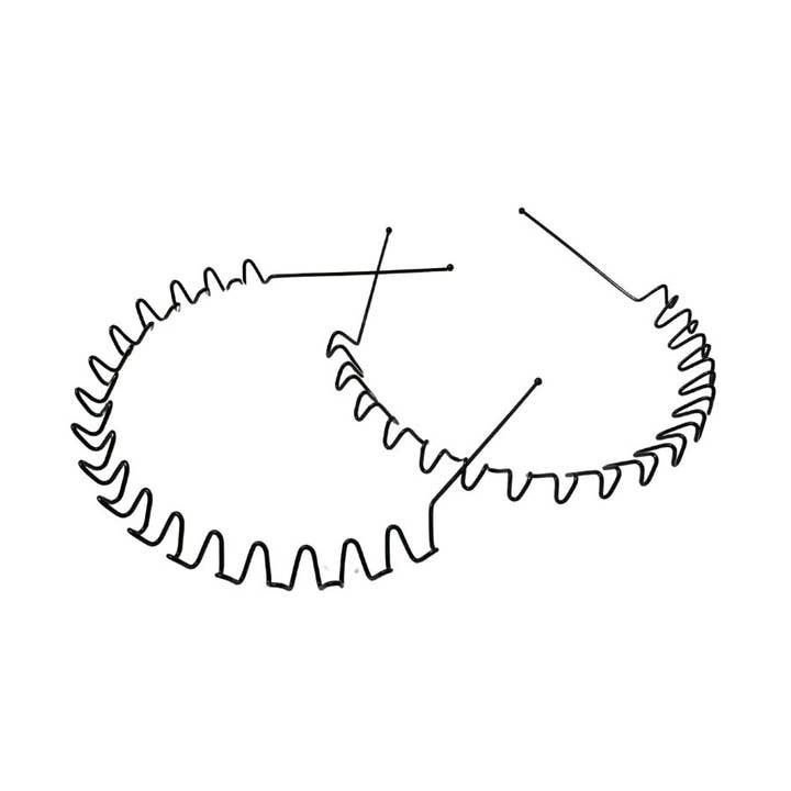 Haarbänder aus Metall, elastische ZigZap-Stirnbänder für den Großhandel von ZKY Wholesale