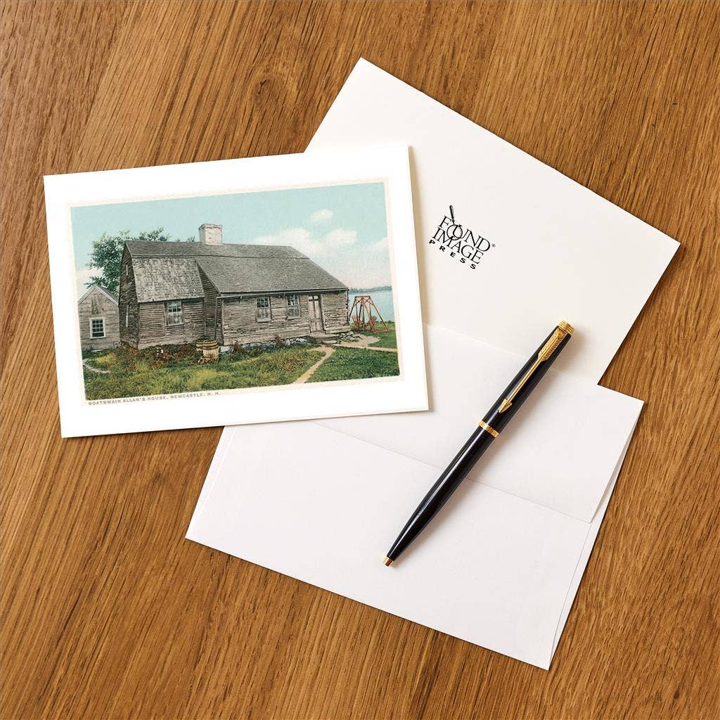 Found Image Press - Wholesale Stationery/Notecard Set - Greeting Card NH-794 Boatswain Allan's House, Newcastle1