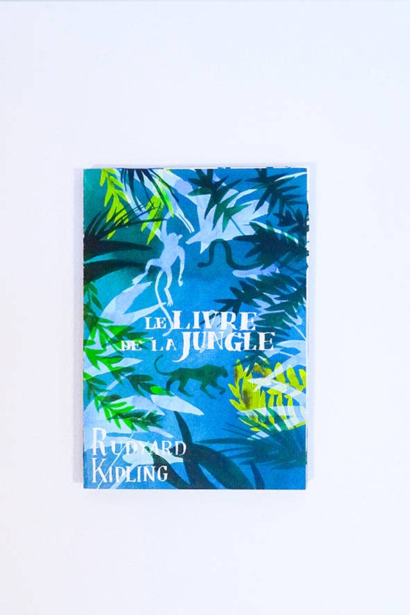 Bleu tango - Wholesale Scarf - Women's - Illustrated Scarf - The Jungle Book5