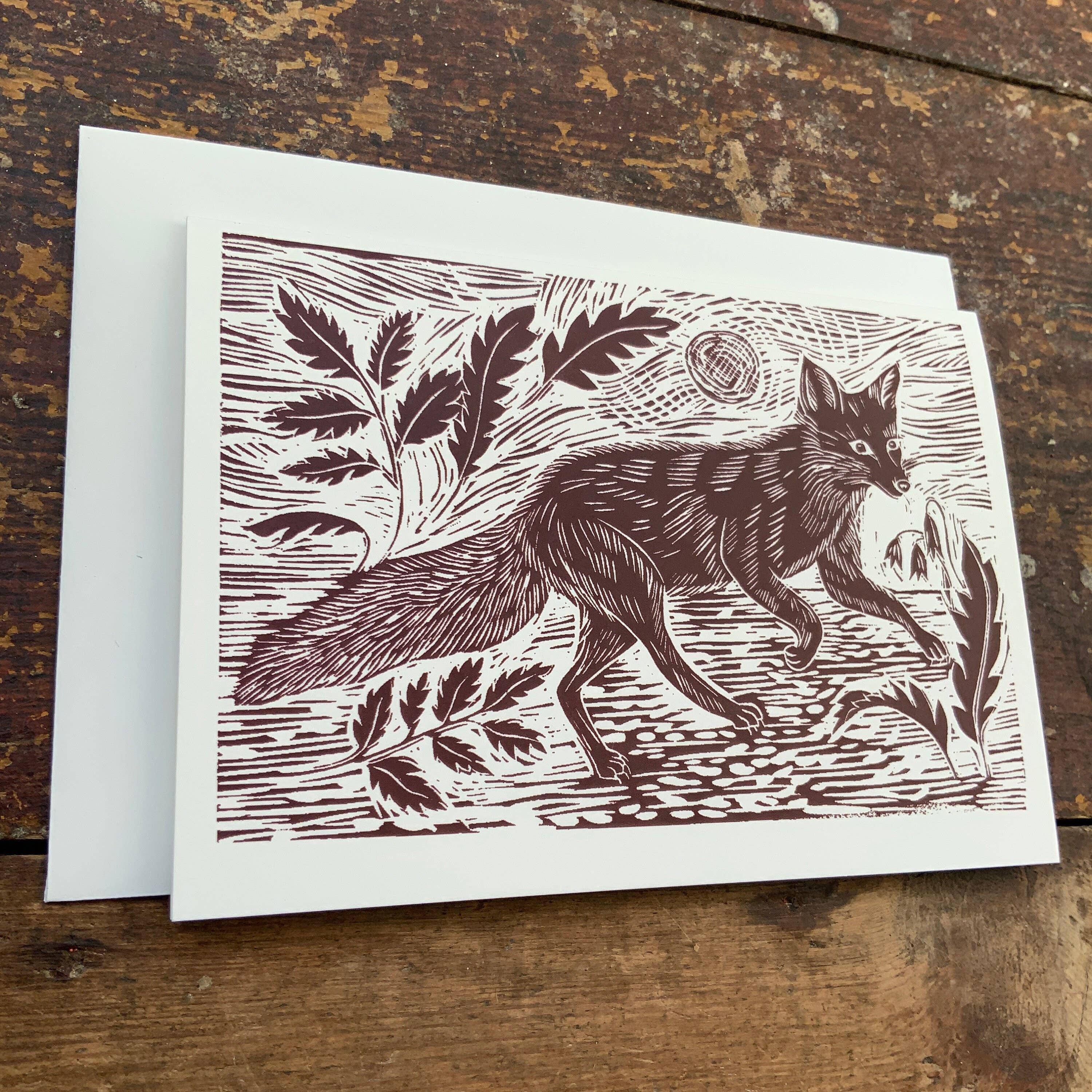 Vivienne Keable - Wholesale Everyday Greeting Card - Fox Art Card - Greeting Card - Birthday Card - Nature Card -2