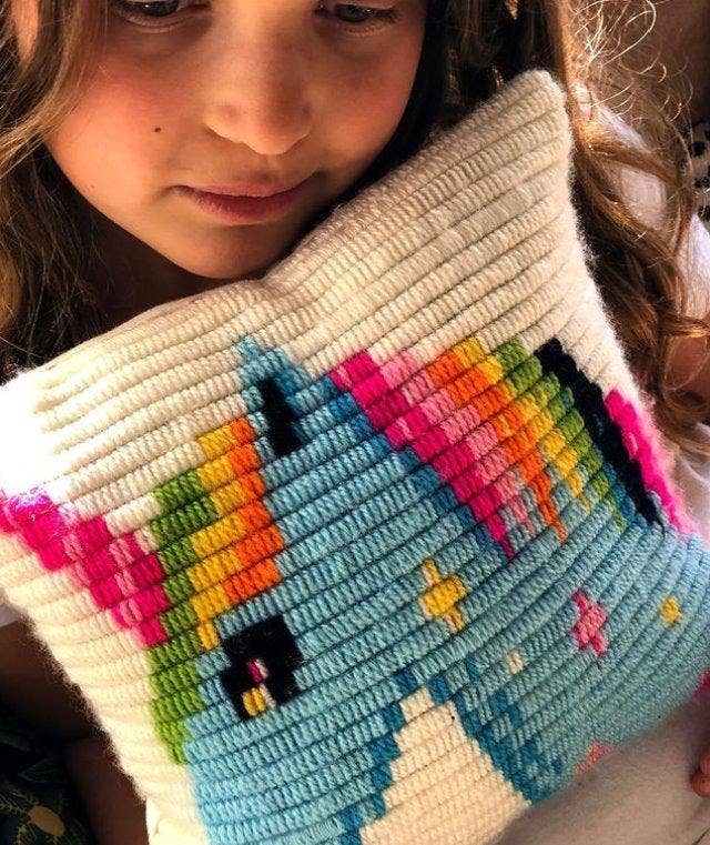 SOZO DIY – wholesale DIY craft kit – SOZO DIY - Unicorn Pillow Kit4