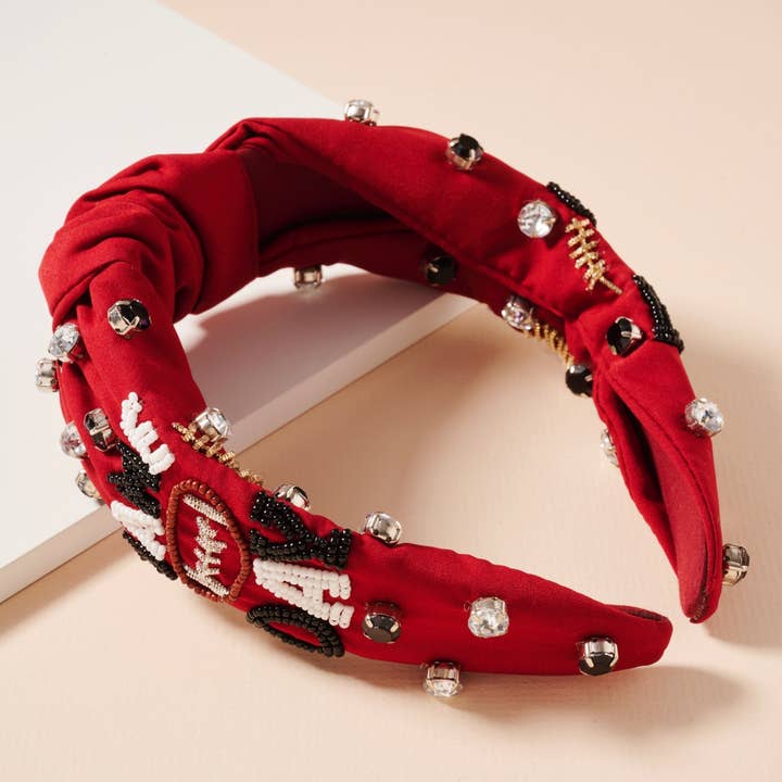 Lilla Haven - Wholesale Fashion Headband - Women's - Game Day Seed Bead Headband3