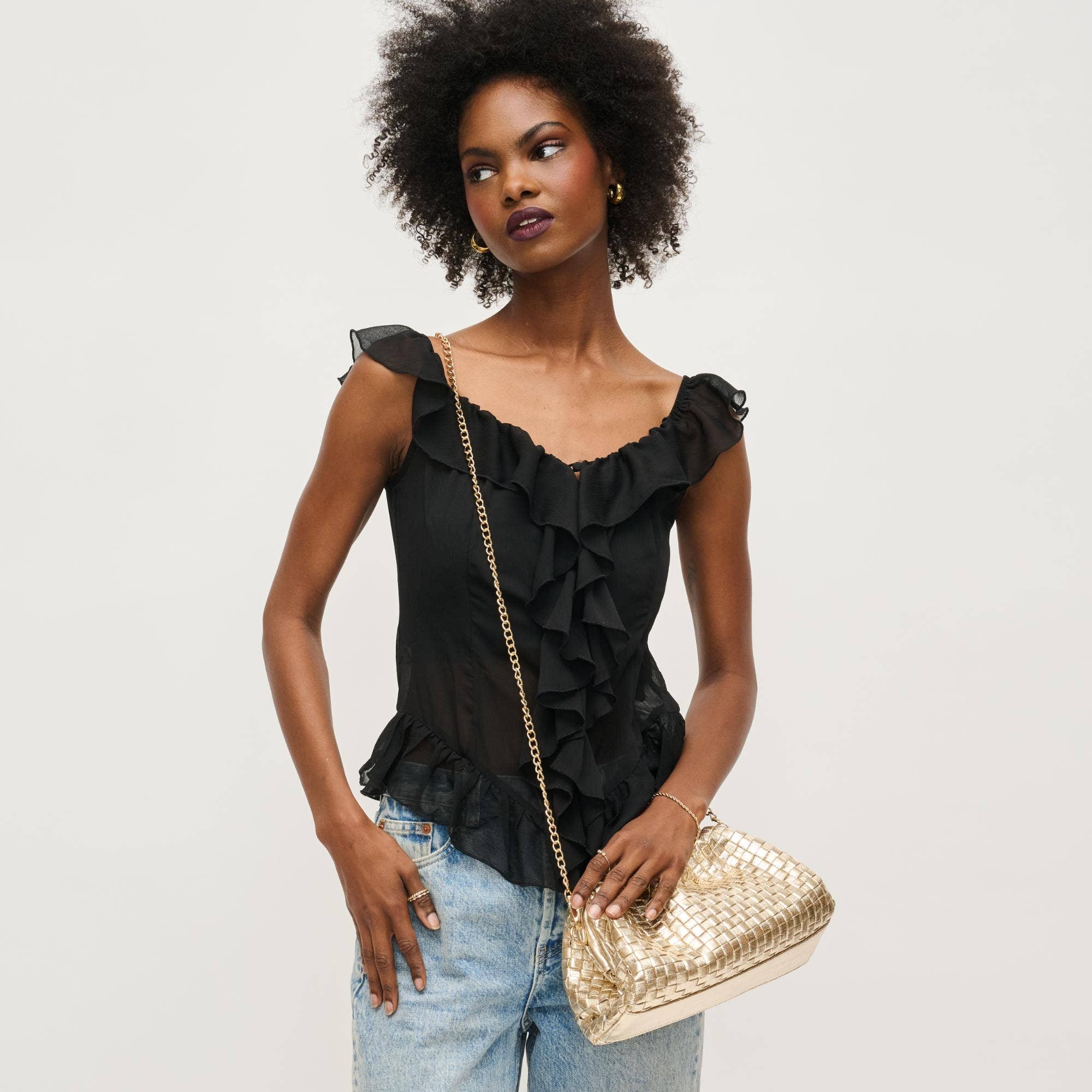 Urban Expressions - Wholesale Clutch Bag - Women's - Tate Woven Frame Clutch18