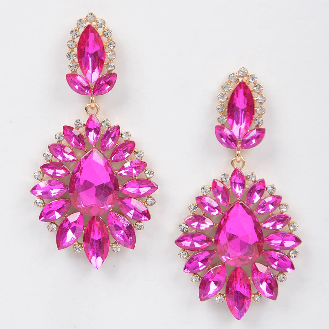 3AM BY H&D ACCESSORIES – wholesale Dangle earrings – Rhinestone Dangle Earring2