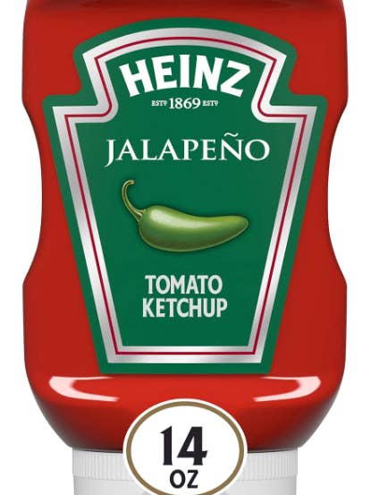 Heinz Tomato Ketchup Jalapeno 14 oz X 6 Units for wholesale by iSweet.ca