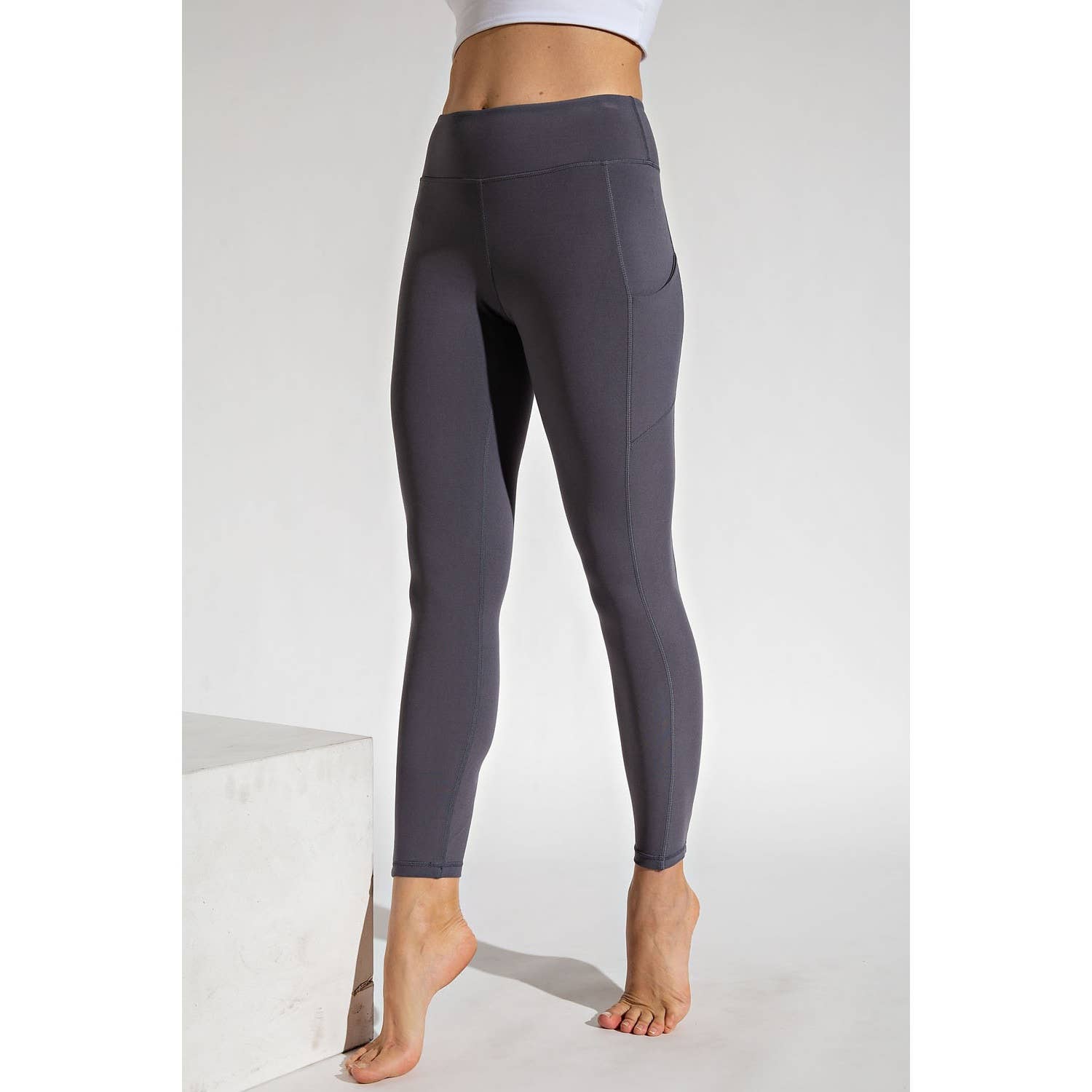 Rae Mode - Wholesale Athletic/Lounge Leggings - Women's - BUTTER BASIC LEGGING WITH POCKETS55