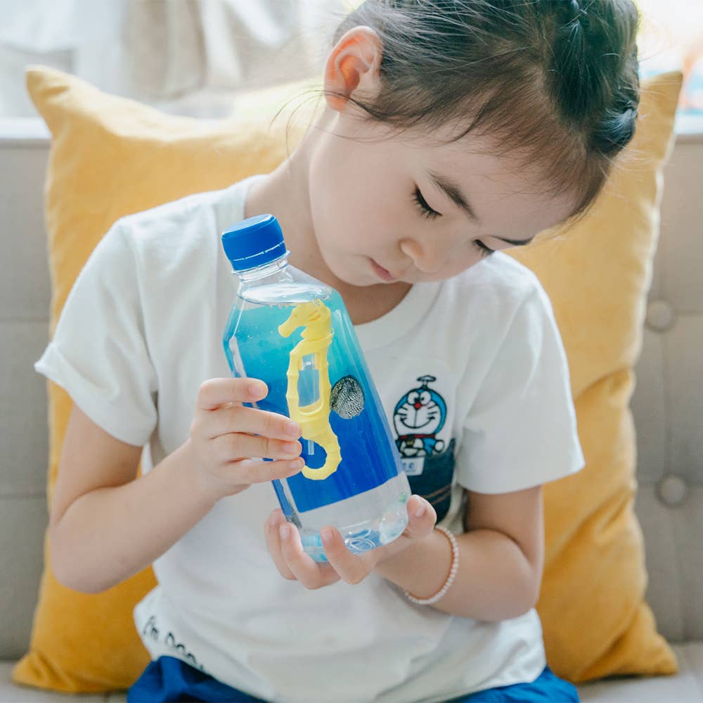 PlaySTEM - Wholesale DIY Craft Kit - Kids - Deep Diving Seahorse - Cartesian Diver1