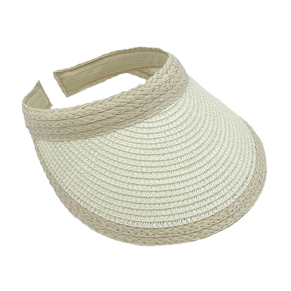 Sensibling Corp. - Wholesale Visor - Women's - Straw Sun Visor Hat9