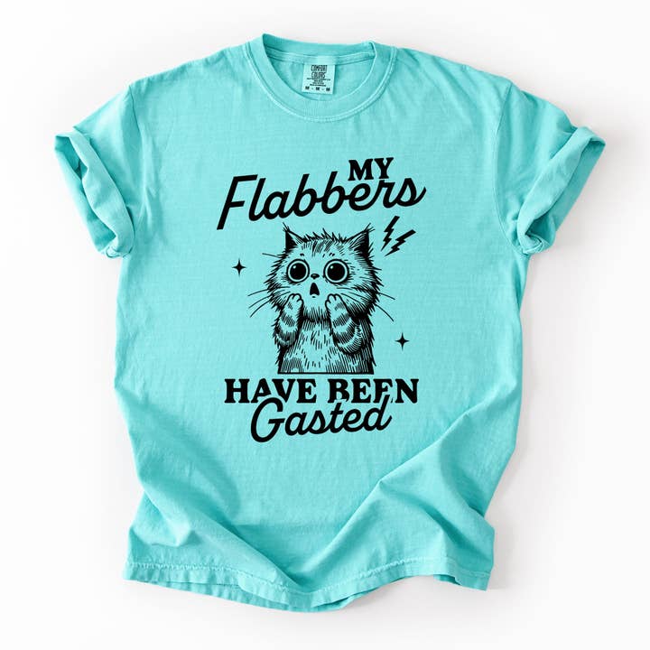 Refinery Number One LLC - Wholesale T-Shirt (Graphic) - Unisex - My Flabbers Have Been Gasted, Funny, Sassy, Sarcastic Tshirt
