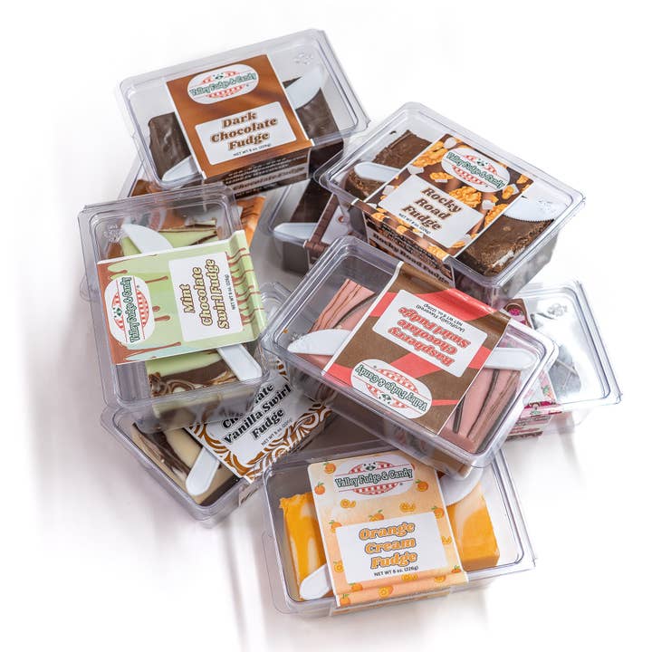 Valley Fudge & Candy - Wholesale Retailer Display - Food & Drink - Fudge Starter Kit w/Display Rack