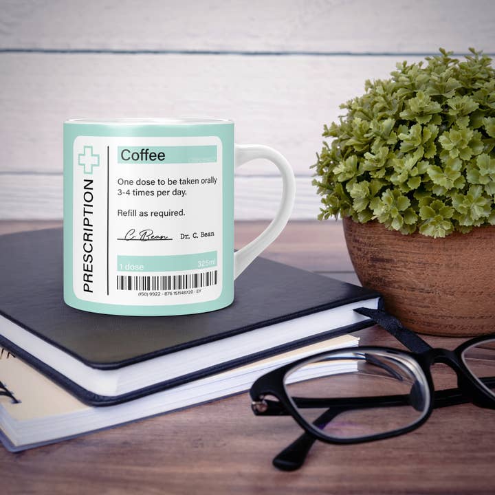 Mug Monster – wholesale Kaffekoppar – Kaffe receptbelagd mugg rolig present till apotek/apotek9