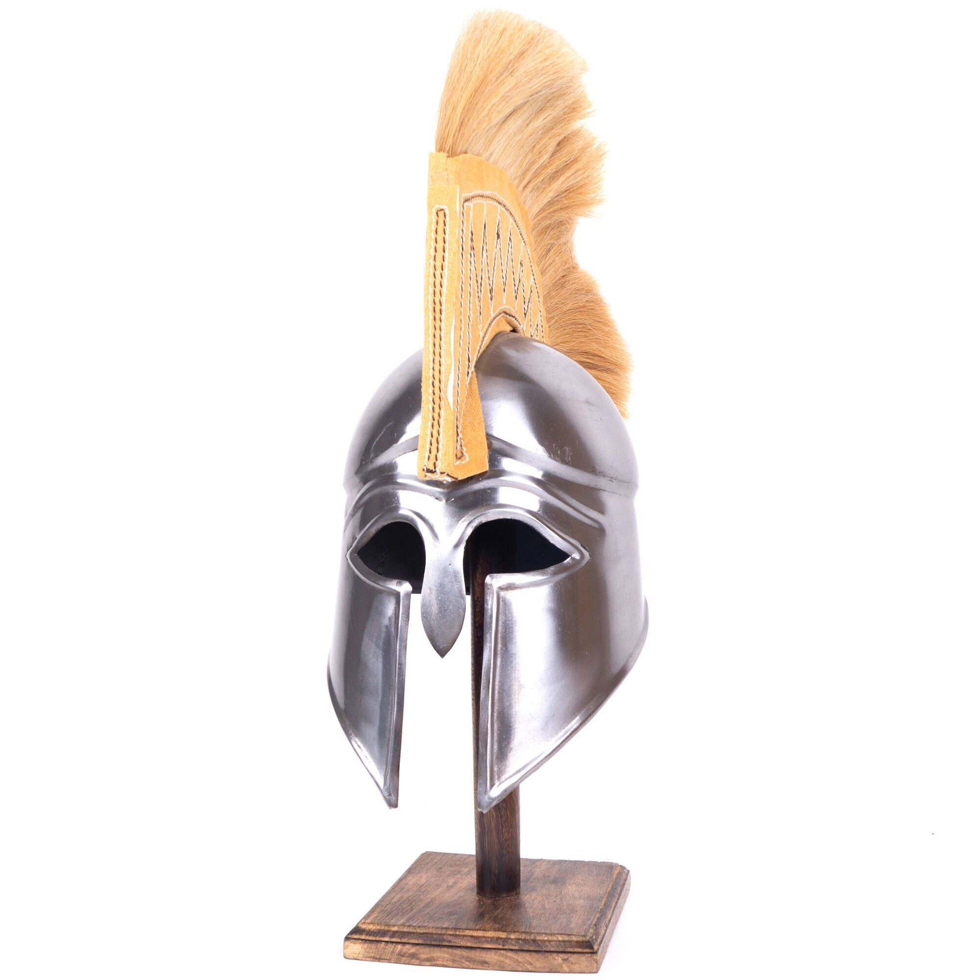 India Overseas Trading Corporation - Wholesale Costume - Unisex - Medieval Greek Corinthian with Plume, Warrior Armor Helmet3