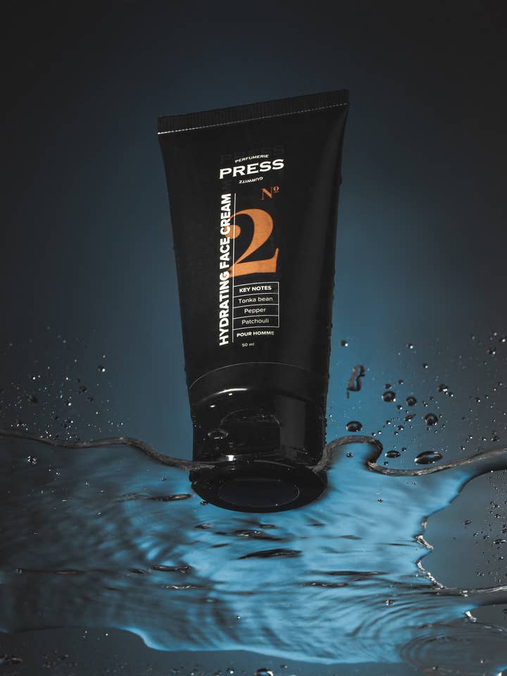 Crema facial № 2 haba tonka, pimienta, pachulí para venta al por mayor de Press Gurwitz Perfumerie