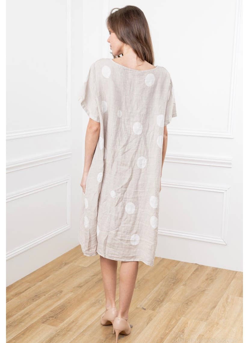 LINEN & COTTON HOUSE - Wholesale Dress - Women's - LINEN DRESS. 17600 SPRING SUMMER CLOTHING75