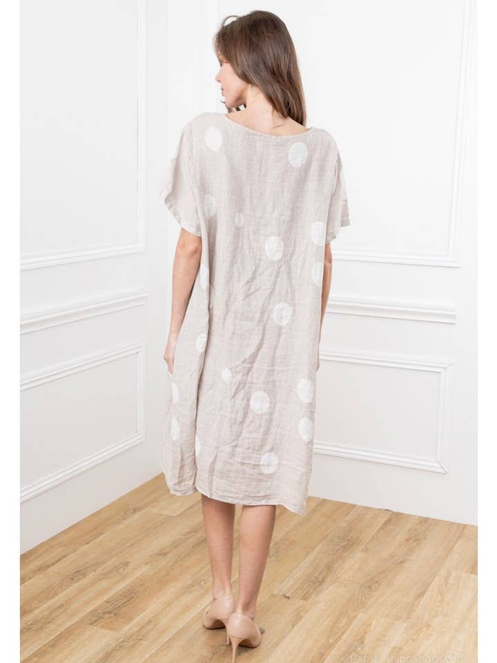 LINEN & COTTON HOUSE - Wholesale Dress - Women's - LINEN DRESS. 17600 SPRING SUMMER CLOTHING75